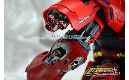 MG Sazabi Lux Metal Set v1.5 26 Opties