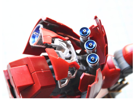 SH Studio RG Sazabi Metal Set Rood 19 Opties + stickers