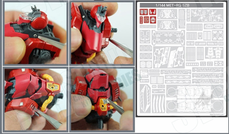 SH Studio RG MSN-04 Sazabi Set SHEU012