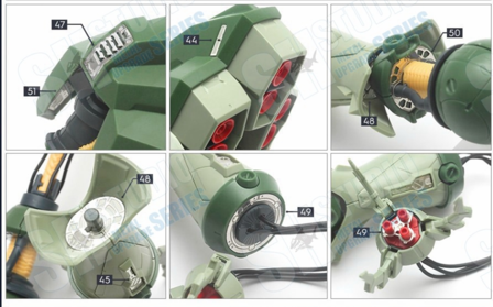 SH Studio Re 1/100 AMX-103 Hamma-Hamma Set SHEU009