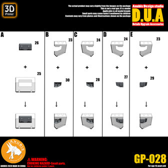 Anubis GP028 MG RX-78-2 3.0 Detail Set