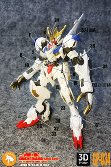 Anubis GP034 HG Barbatos ASW-G-08 Detail Set