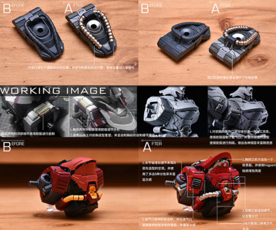 AnchoreT YujiaoLand MG Sazabi A1 Body 1.0 Dress-up Kit