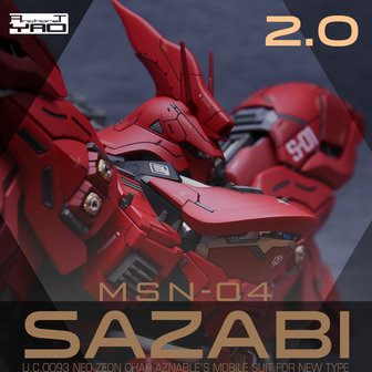 AnchoreT YujiaoLand MG Sazabi A2 Body 2.0 Dress-up Kit