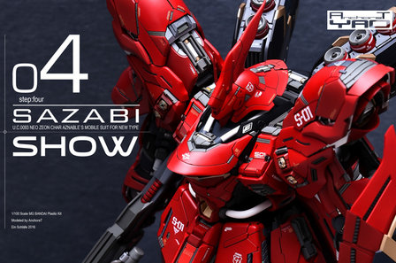 AnchoreT YujiaoLand MG Sazabi A2 Body 2.0 Dress-up Kit