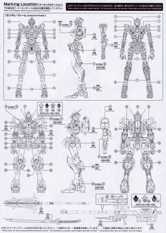 Flaming-Snow MG-51 Barbatos 4th form Fluorescerend