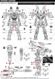 Flaming-Snow MG-47 Sinanju 2 Vellen Fluorescerend