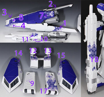 Flaming-Snow MG-09 Hi-Nu HWS Honeycomb Camo