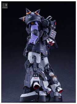 SH Studio x GM Dream PG Zaku II Black Tri-Stars GK of Accessoires