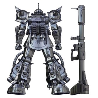 SH Studio x GM Dream PG Zaku II Shin Matsugane GK of Bazooka