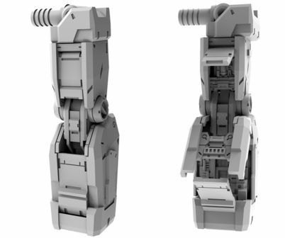 SH Studio x GM Dream PG HeavyArms H1 or H2 Full Resin Kit