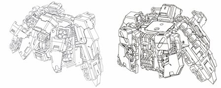 SH Studio x GM Dream PG HeavyArms H1 or H2 Full Resin Kit