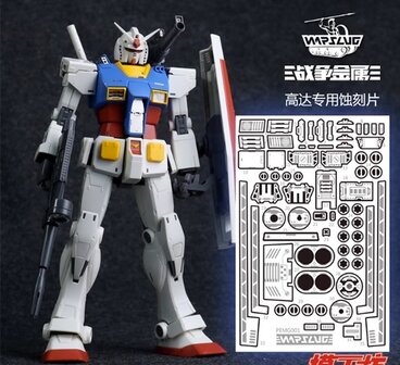 Warslug MG RX-78-02 GTO Origin PEMG001 PE Set