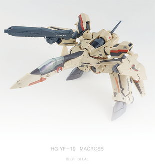 Delpi-Decal HG Macross Plus YF-19 Normaal