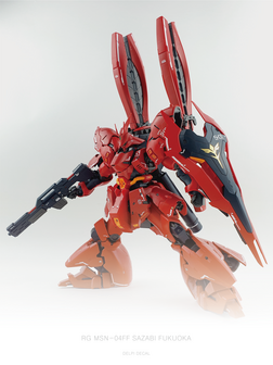 Delpi-Decal RG Sazabi Fukuoka Expansion Normaal