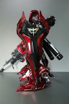 Delpi-Decal MG Sazabi White &amp; Goud Gedeeltelijk Holo