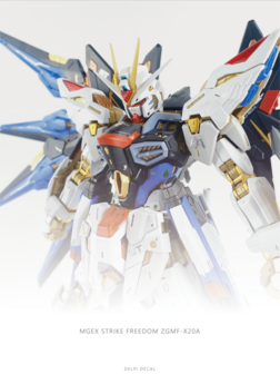 Delpi-Decal MGEX Strike Freedom Zilver Holo