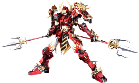 Devil Hunter DH-02 Musha Sanada Yukimura Red Metal Build