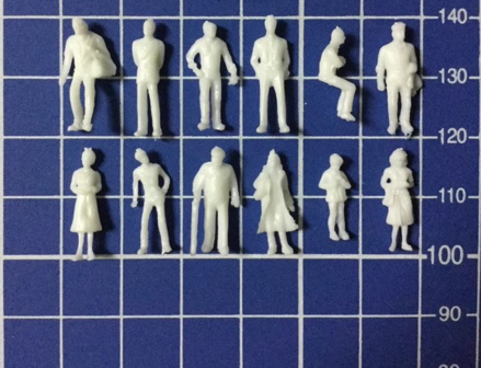 1/100 Figuren Regular People 10 Stuks