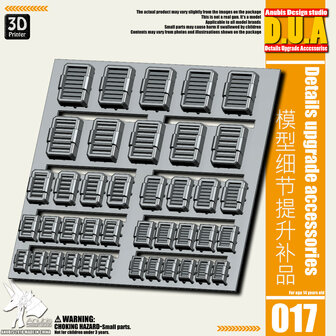 Anubis DUA-017 Detail Upgrade Accessories