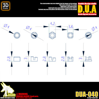 Anubis DUA-040 Mono Eye Detail Upgrade Accessories