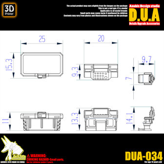 Anubis DUA-034 Mainframe Terminal Accessories 02