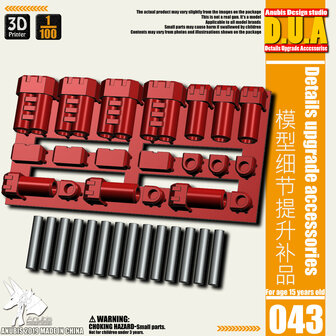 Anubis DUA-043 1/100 Hydraulische Buizen 01