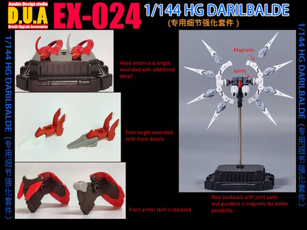 Anubis EX-024 HG Dariblade Upgrade Parts