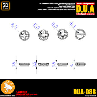 Anubis DUA-088 Detail Upgrade Accessories