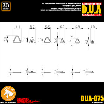 Anubis DUA-075 Detail Upgrade Accessories