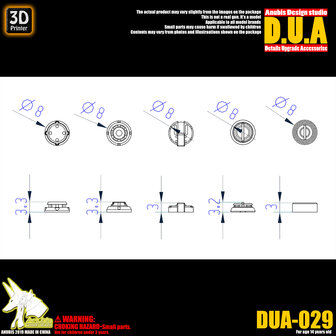 Anubis DUA-029 Detail Upgrade Accessories