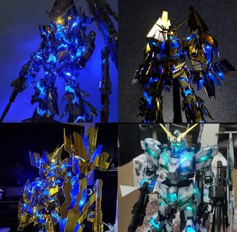 Kosmos PG Unicorn Phenex +2 Schild Blauw LED Set + Remote