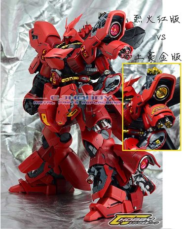 MG Sazabi Lux Metal Set v1.5 26 Opties