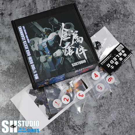 SH Studio MG Jesta (cannon) Metal Set Multi 7 Opties + LED