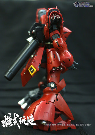 SH Studio RG Sazabi Metal Set Rood 19 Opties + stickers