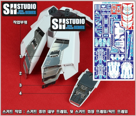 SH Studio MG Sinanju Stein Set SHEU004