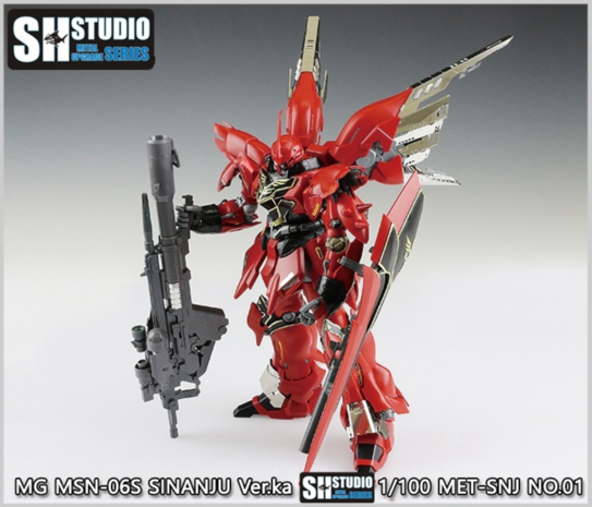 SH Studio MG MSN-06S Sinanju Set SHEU003