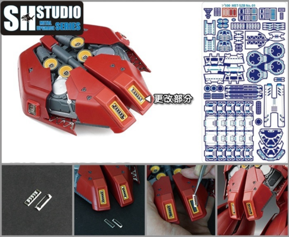 SH Studio MG Sazabi Set SHEU001