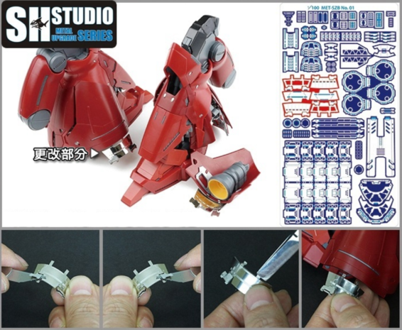 SH Studio MG Sazabi Set SHEU001