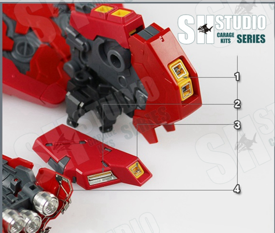 SH Studio RG MSN-04 Sazabi Set SHEU012