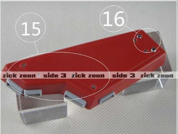 Side 3 Nightingale RE100 Metal Set Rood 16 Opties