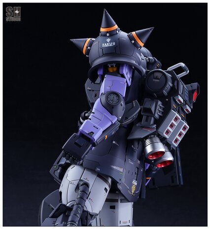 SH Studio x GM Dream PG Zaku II Black Tri-Stars GK of Accessoires