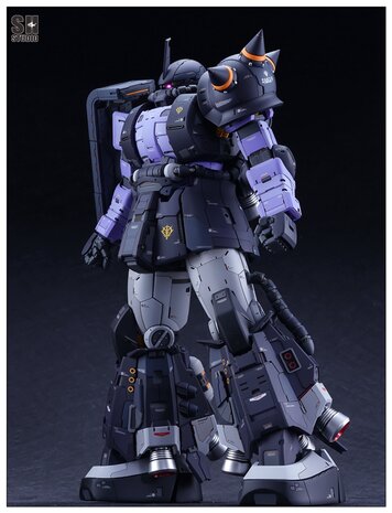 SH Studio x GM Dream PG Zaku II Black Tri-Stars GK of Accessoires