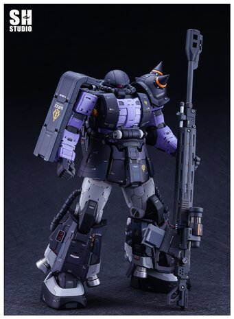 SH Studio x GM Dream PG Zaku II Black Tri-Stars GK of Accessoires