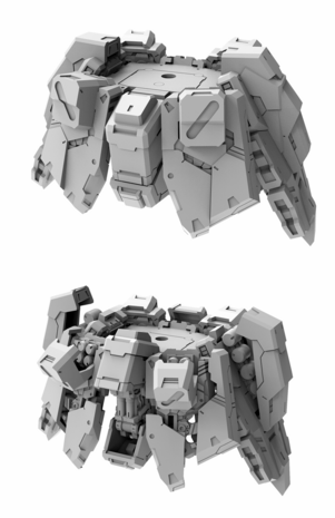 SH Studio x GM Dream PG HeavyArms H1 or H2 Full Resin Kit