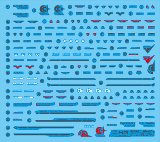 Delpi-Decal HG Calibarn Normaal