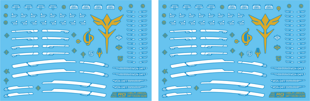 Delpi-Decal RG Sazabi Fukuoka Expansion Normaal