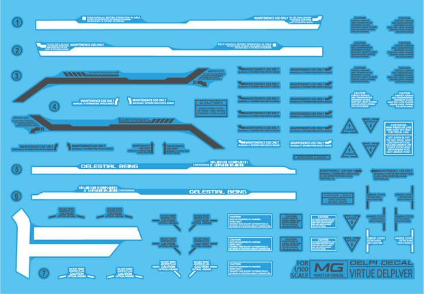 Delpi-Decal MG Virtue Delpi.ver Holo