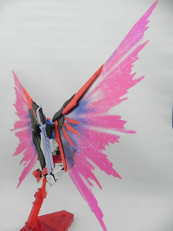 EW RG Destiny Gundam Plastic Wing Effect Parts