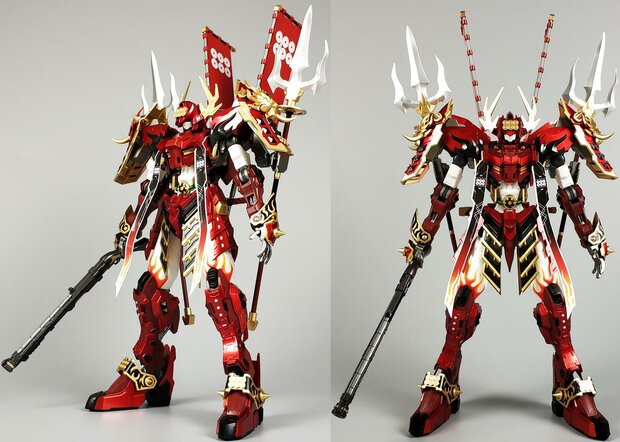 Devil Hunter DH-02 Musha Sanada Yukimura Red Metal Build